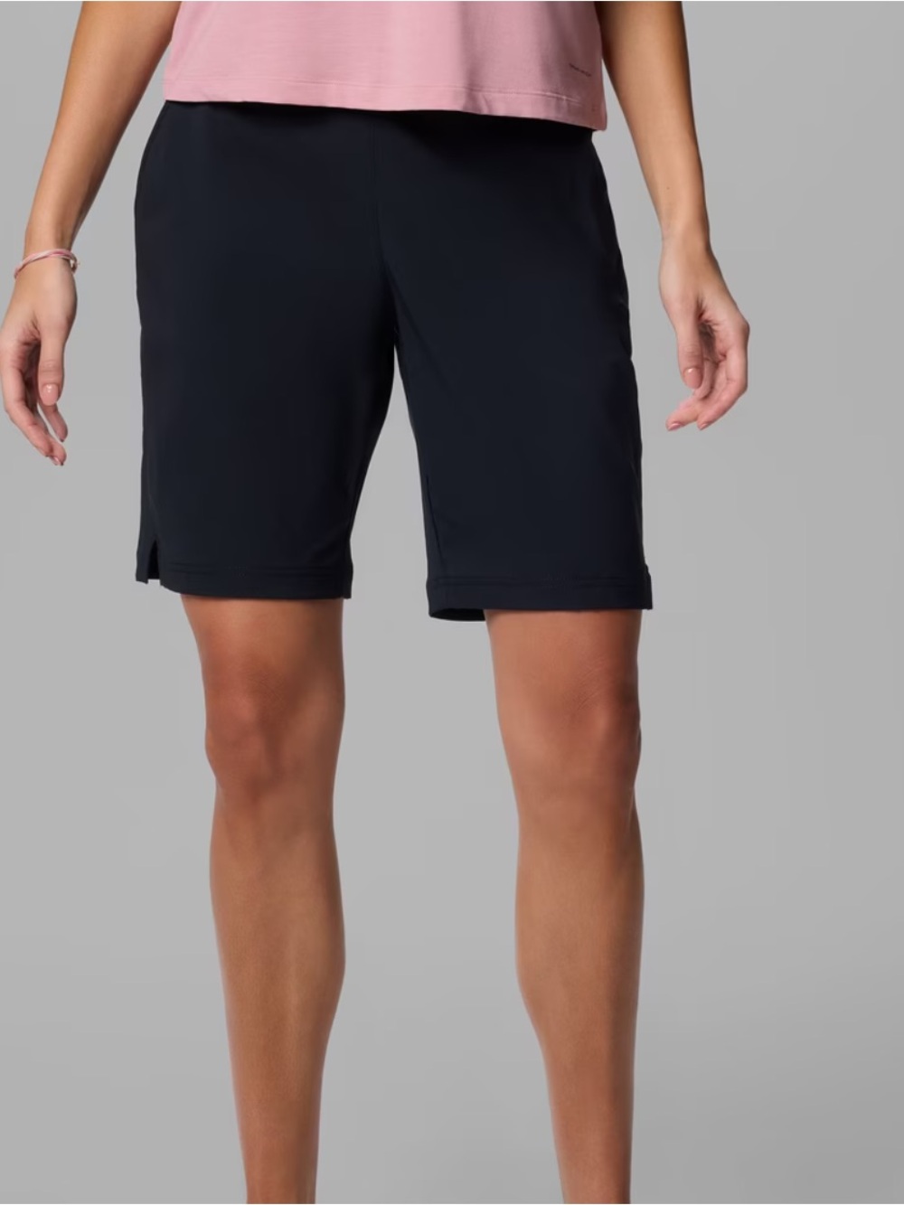 Columbia Women's All Seasons Long Shorts, Black, Size Small, NWT